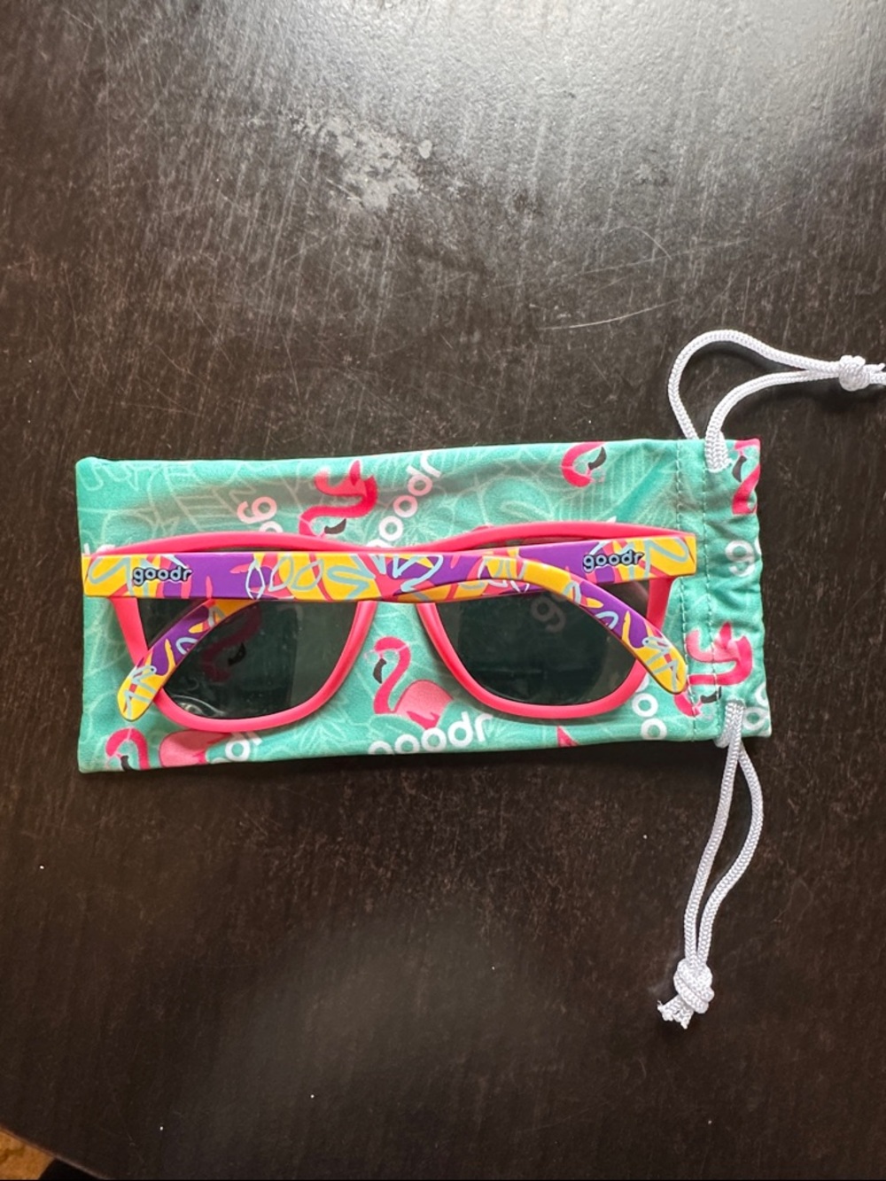 Goodr OG “Cocktail Umbrella Chic” sunglasses - LIMITED EDITION - Picture 2 of 5